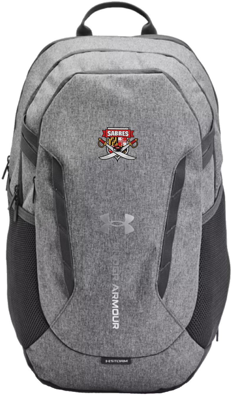SOMD Sabres UA Hustle 6.0 Team Backpack