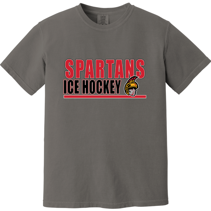 Seacoast Spartans (Ice Hockey) Heavyweight Ring Spun Tee