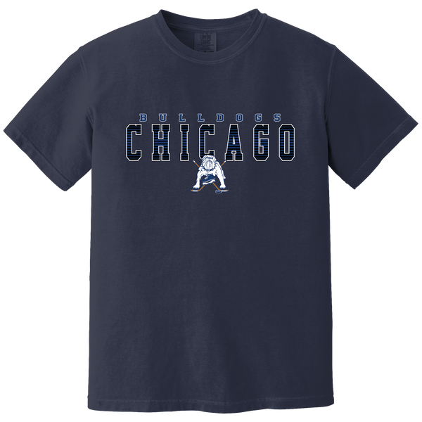 Chicago Bulldogs Heavyweight Ring Spun Tee