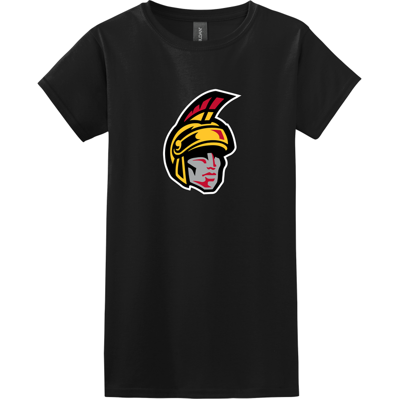 Seacoast Spartans (Ice Hockey) Softstyle Ladies T-Shirt