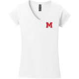 Mount St. Charles Softstyle Ladies Fit V-Neck T-Shirt