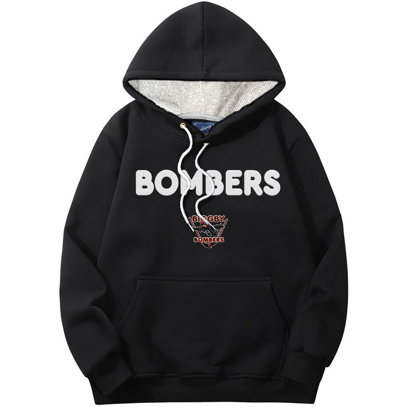 Biggby Bombers Breakaway Fall Fleece Adult Hoodie
