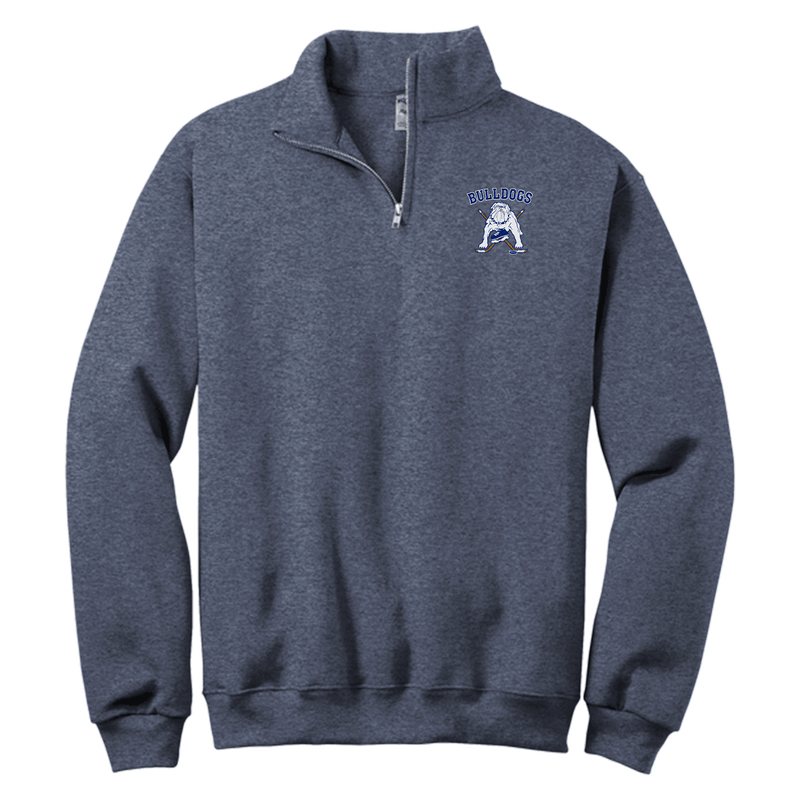 Chicago Bulldogs NuBlend 1/4-Zip Cadet Collar Sweatshirt