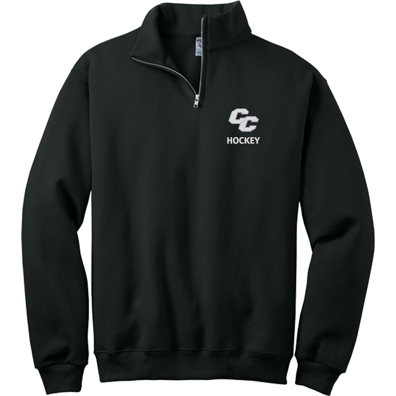 Curry College NuBlend 1/4-Zip Cadet Collar Sweatshirt