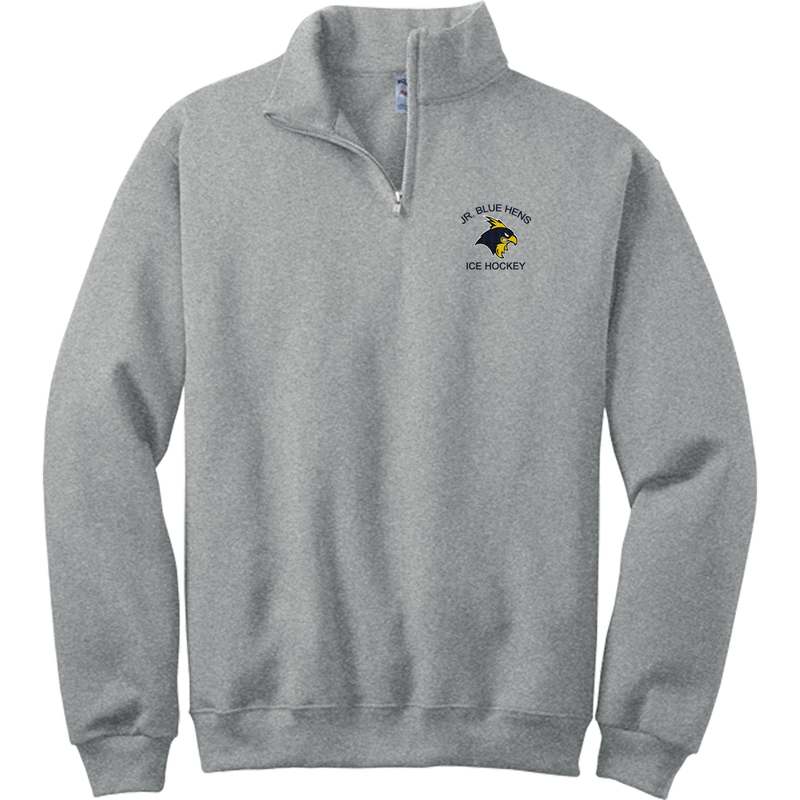Delaware Jr. Blue Hens NuBlend 1/4-Zip Cadet Collar Sweatshirt