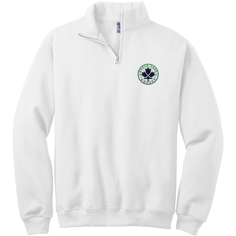 North Park Hockey NuBlend 1/4-Zip Cadet Collar Sweatshirt