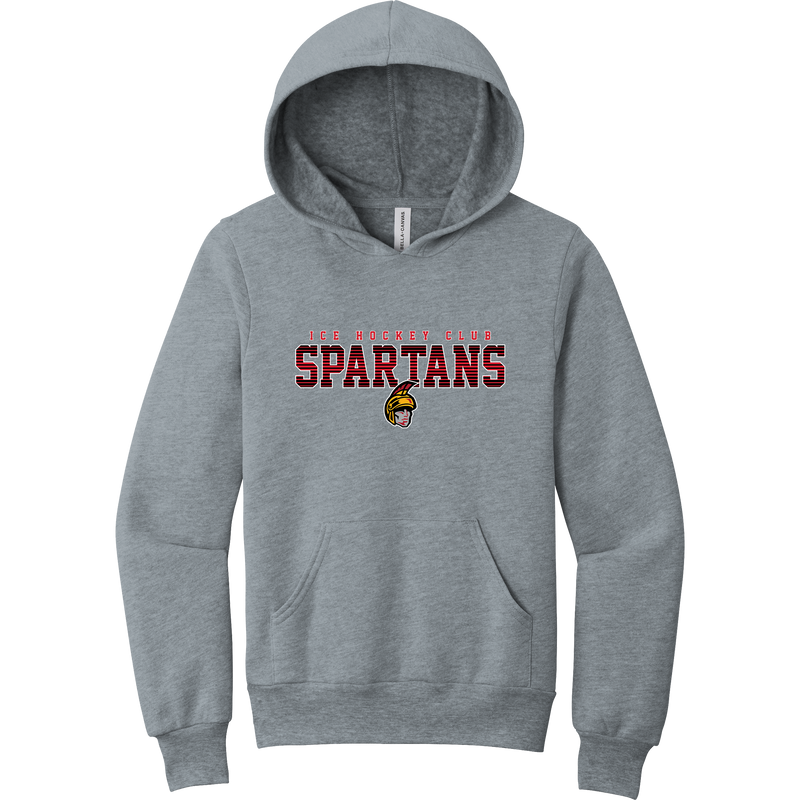 Seacoast Spartans (Ice Hockey) Youth Sponge Fleece Pullover Hoodie