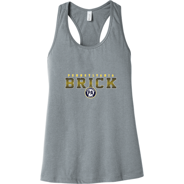 PA Brick Womens Jersey Racerback Tank