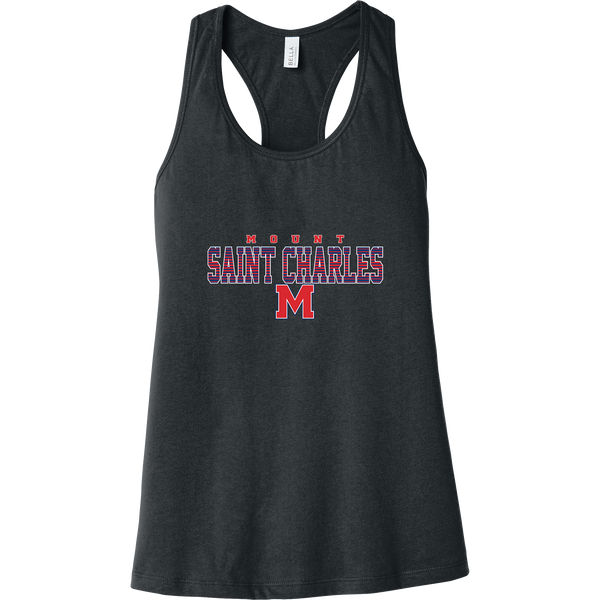 Mount St. Charles Womens Jersey Racerback Tank