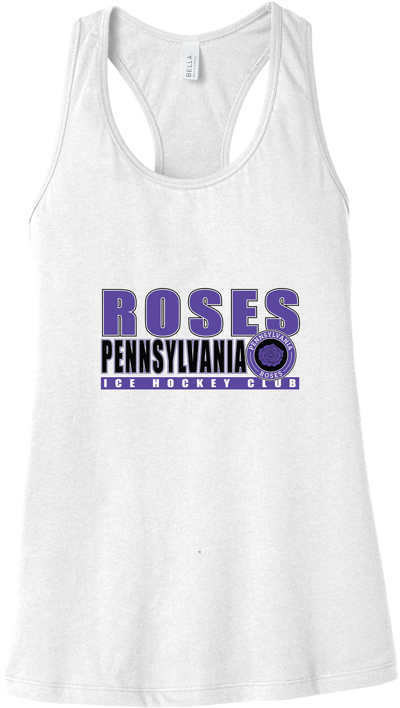 PA Roses Womens Jersey Racerback Tank
