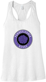 PA Roses Womens Jersey Racerback Tank
