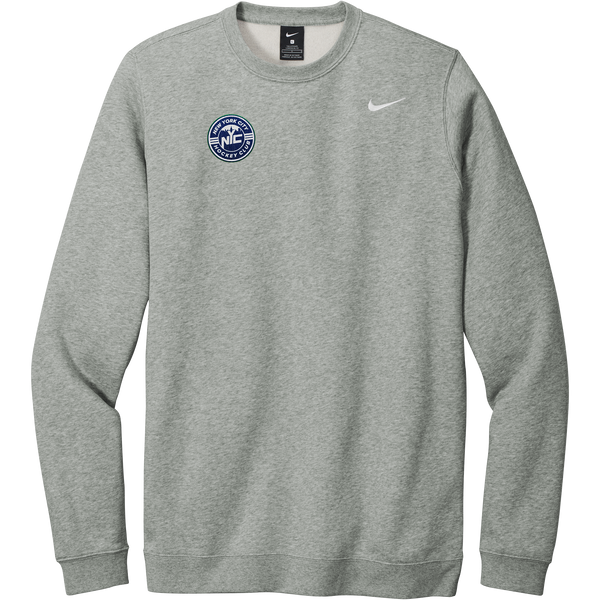 NYC Hockey Club Nike Club Fleece Crew