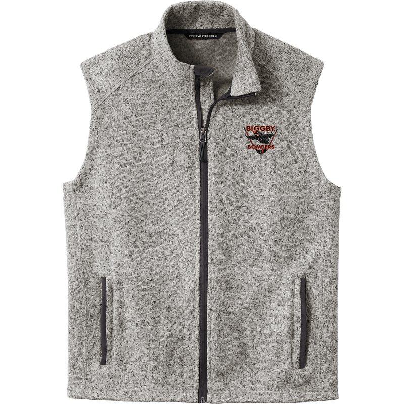 Biggby Bombers Sweater Fleece Vest