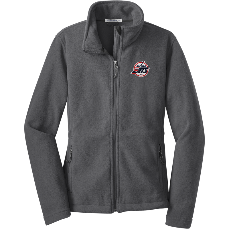 Metro Jets Ladies Value Fleece Jacket