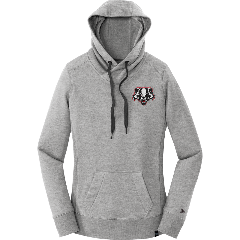 Scary Badgers New Era Ladies French Terry Pullover Hoodie