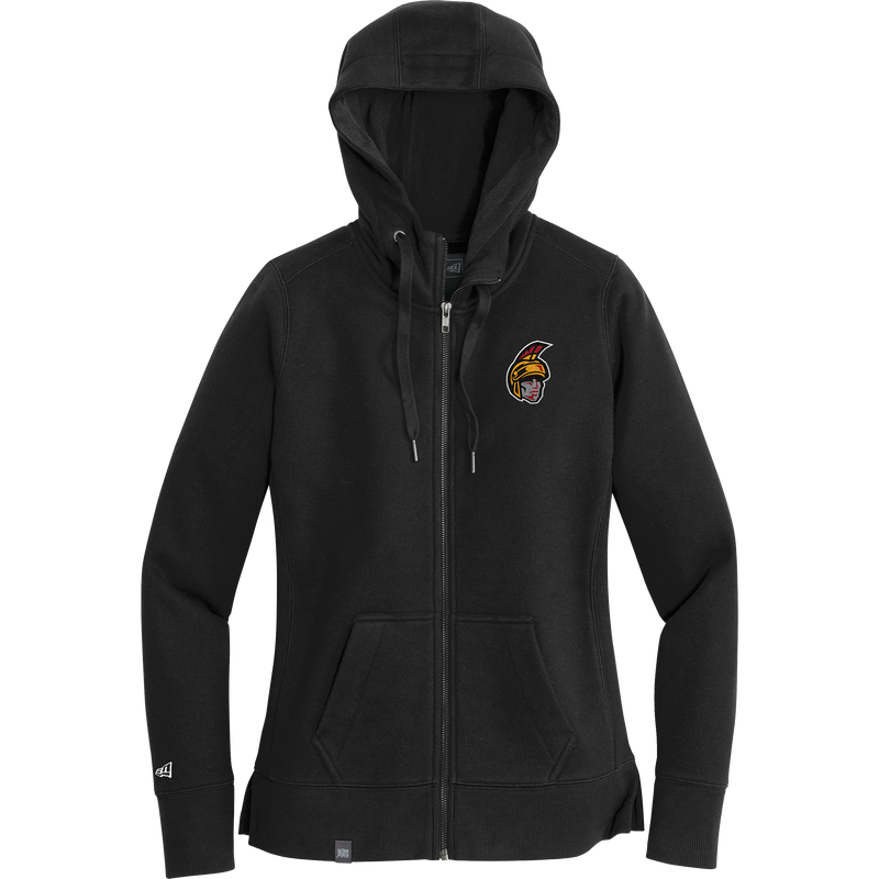 Seacoast Spartans (Ice Hockey) New Era Ladies French Terry Full-Zip Hoodie