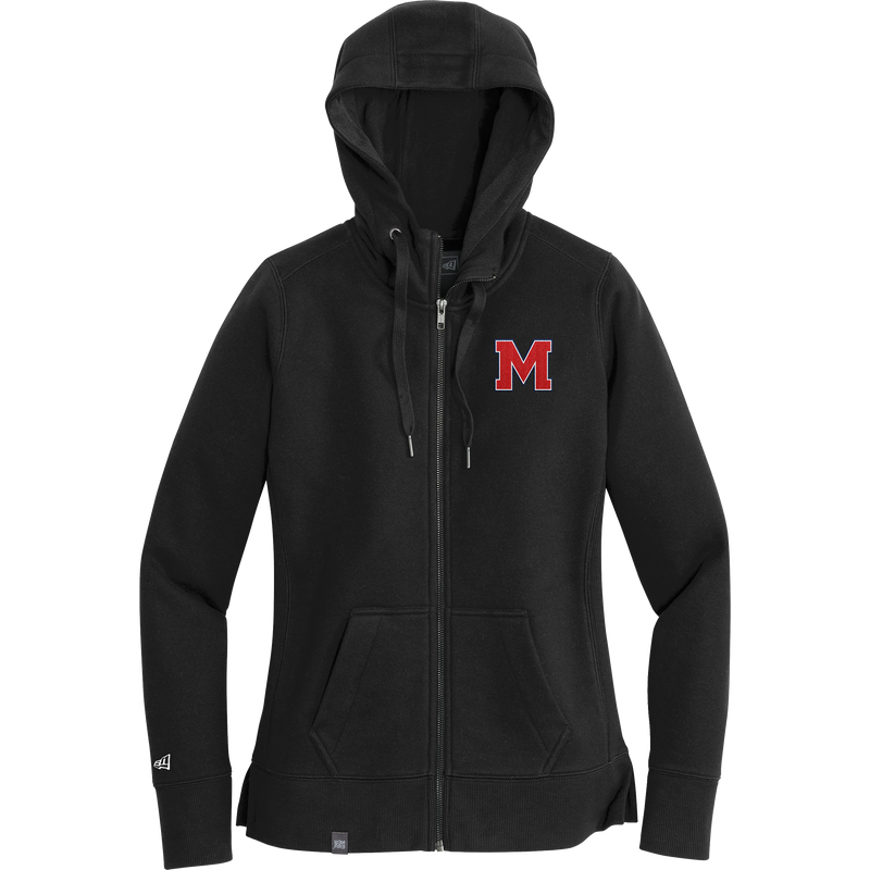 Mount St. Charles New Era Ladies French Terry Full-Zip Hoodie