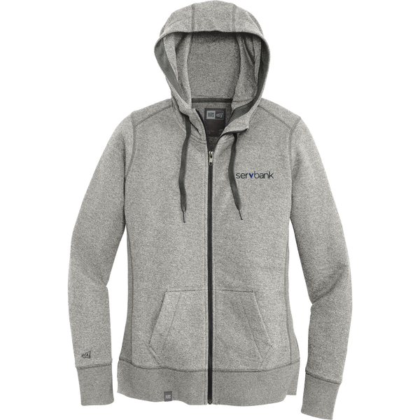 Servbank New Era Ladies French Terry Full-Zip Hoodie