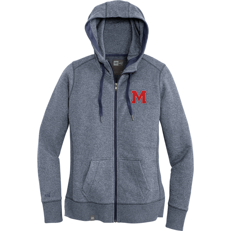 Mount St. Charles New Era Ladies French Terry Full-Zip Hoodie