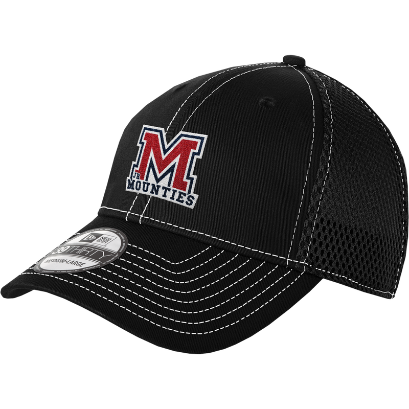 Jr. Mounties New Era Stretch Mesh Contrast Stitch Cap