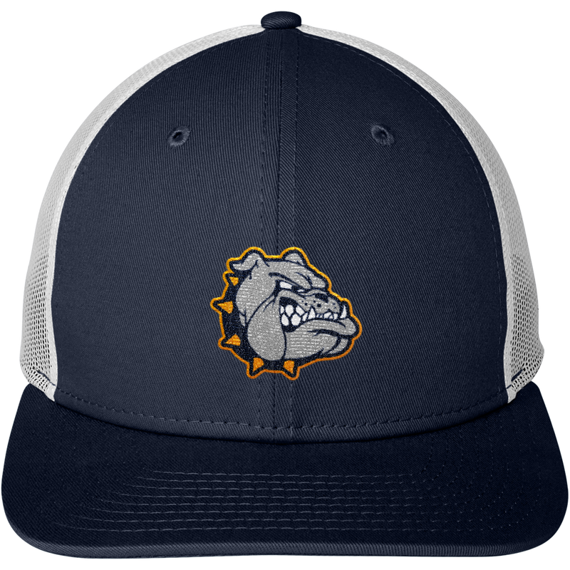 Chelsea Bulldogs New Era Snapback Low Profile Trucker Cap