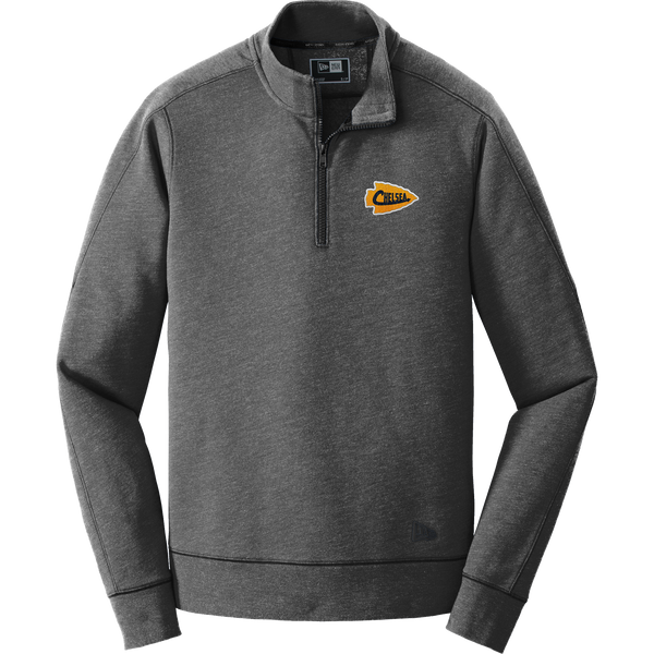 Chelsea Chiefs New Era Tri-Blend Fleece 1/4-Zip Pullover