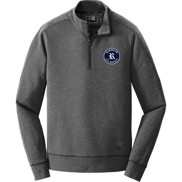 Randolph Hockey New Era Tri-Blend Fleece 1/4-Zip Pullover