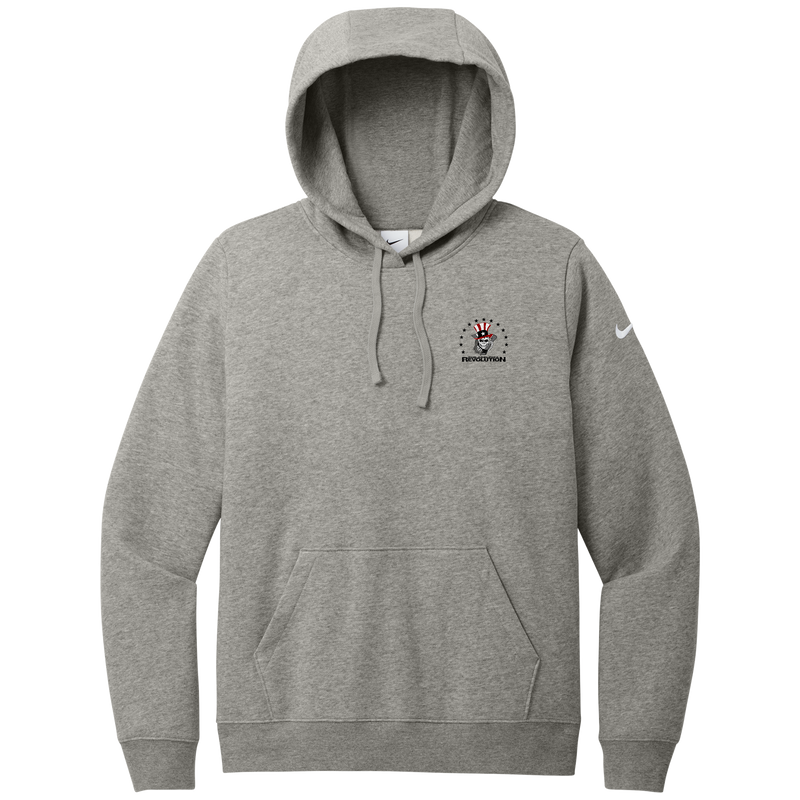 Phila Revolution Nike Women's Club Fleece Sleeve Swoosh Pullover Hoodie