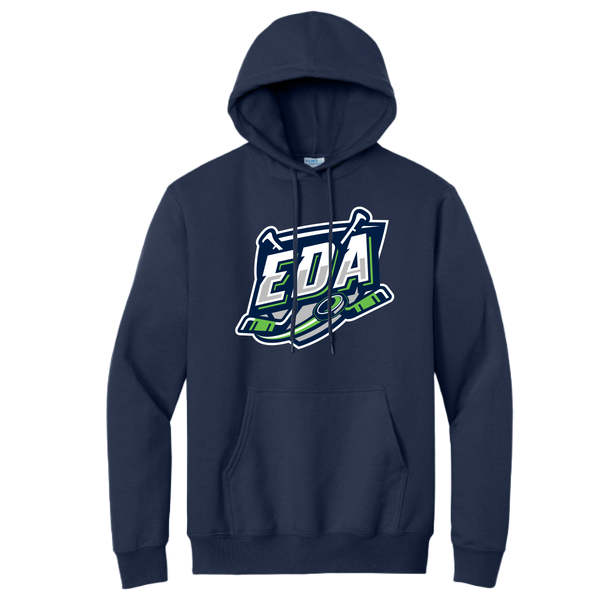 EDA Essential Fleece Pullover Hooded Sweatshirt