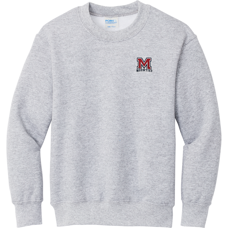 Jr. Mounties Youth Core Fleece Crewneck Sweatshirt