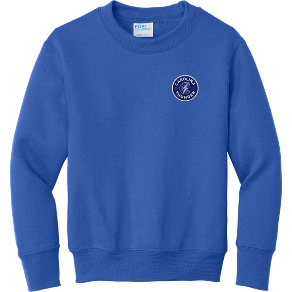 Carolina Thunder Youth Core Fleece Crewneck Sweatshirt
