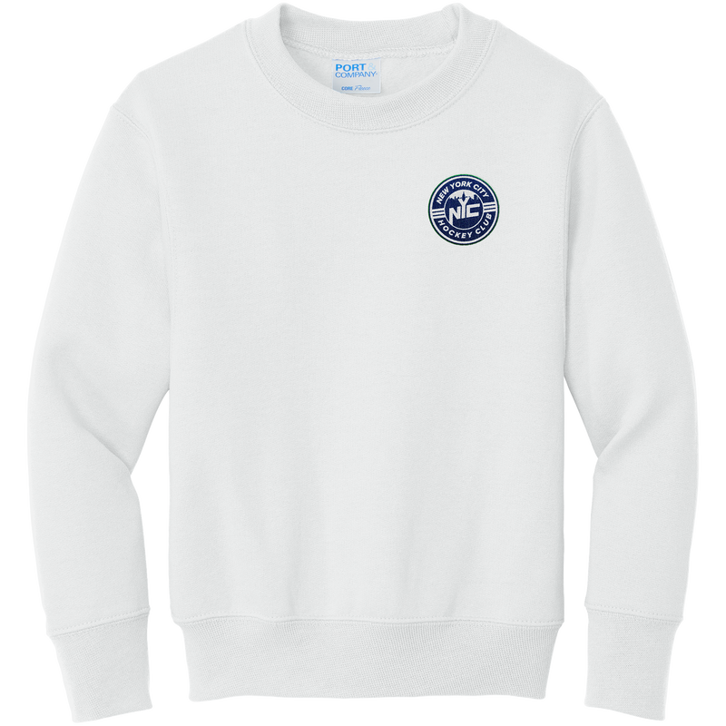 NYC Hockey Club Youth Core Fleece Crewneck Sweatshirt