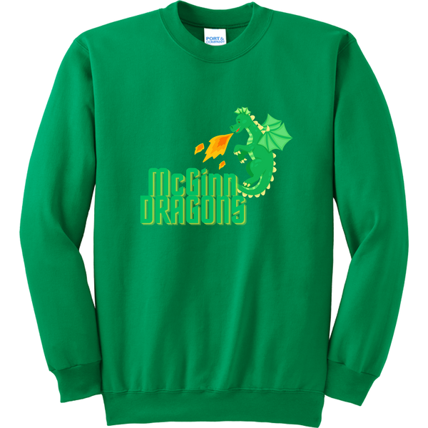 McGinn Elementary 'Dragon' Essential Fleece Crewneck Sweatshirt