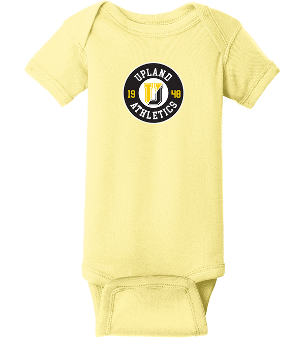 Upland Athletics Infant Short Sleeve Baby Rib Bodysuit