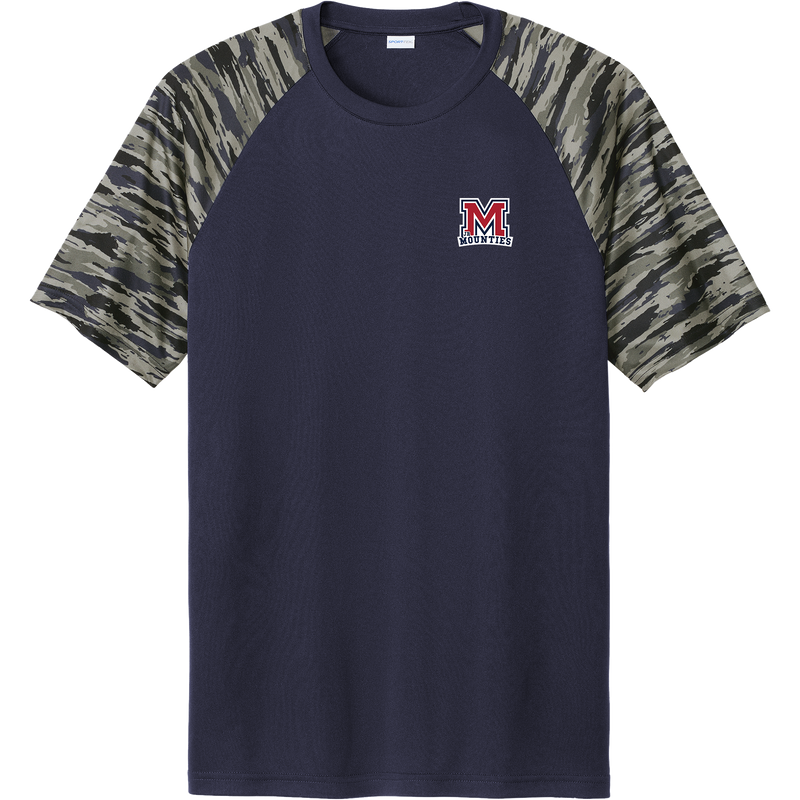 Jr. Mounties Drift Camo Colorblock Tee