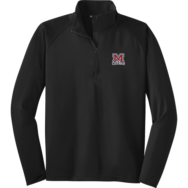 Jr. Mounties Sport-Wick Stretch 1/4-Zip Pullover