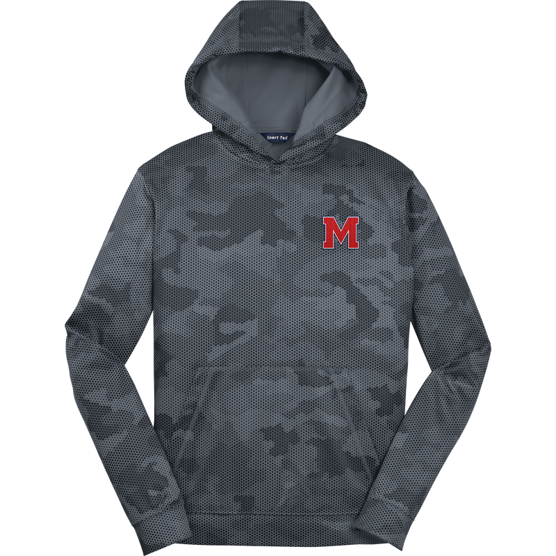 Mount St. Charles Youth Sport-Wick CamoHex Fleece Hooded Pullover